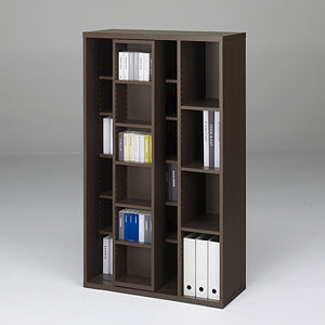 書棚 トリプルスライド書棚｜ユニットシェルフ 家具・インテリアの通販